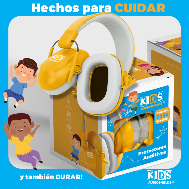 Earmuf audifono protector oidos niño audio shields