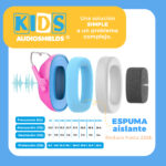 Earmuf audifono protector oidos niño audio shields