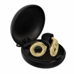 earplug audio shields glam Gold en su caja