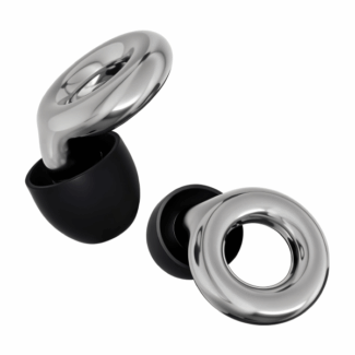 earplug audio shields glam silver